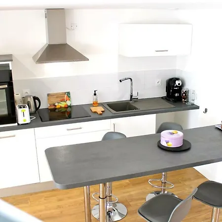 T3&jardin 2 à 5 Pers à La Terra Apartamento *